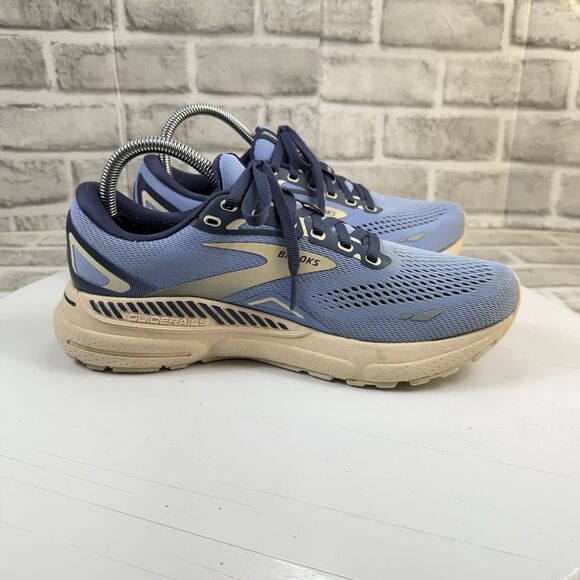 Brooks Adrenaline GTS 23 Women’s Size 9 Vista Blue Linen Running Walking Sneaker - Picture 5 of 11